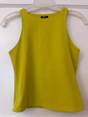 Express Women's Sleeveless Tank Top in Lime Green